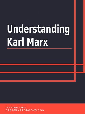 cover image of Understanding Karl Marx